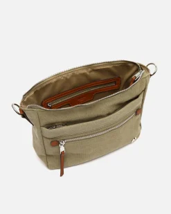 Bolso bandolera pequeño de tela