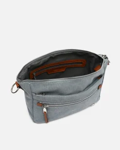 Bolso bandolera pequeño de tela