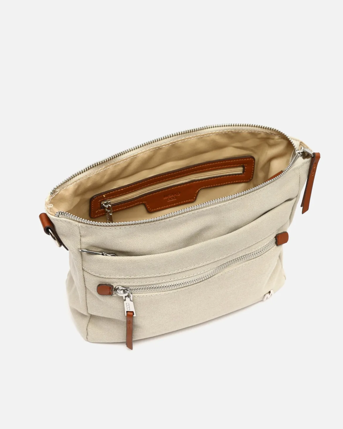 Bolso bandolera pequeño de tela