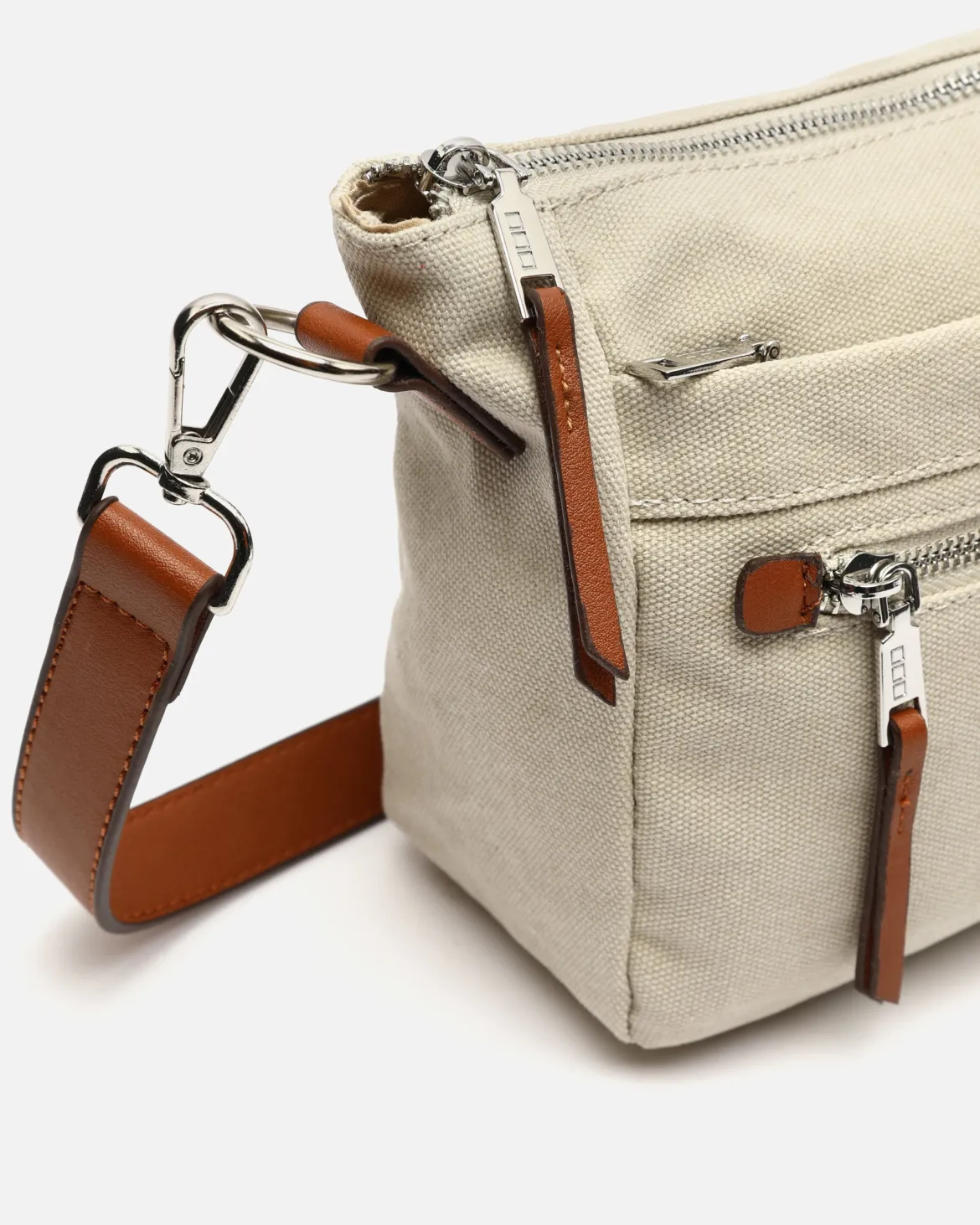 Bolso bandolera pequeño de tela