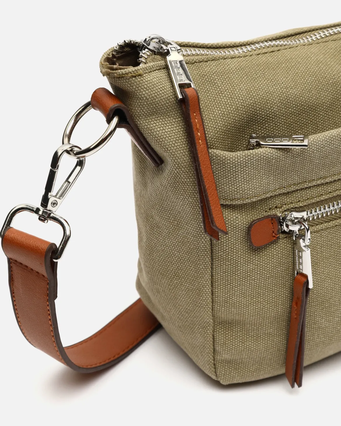 Bolso bandolera pequeño de tela