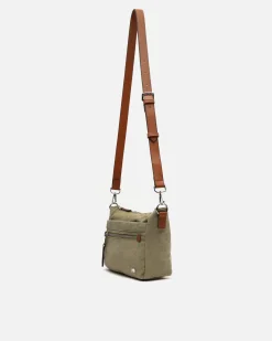 Bolso bandolera pequeño de tela