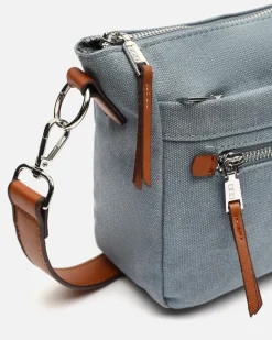 Bolso bandolera pequeño de tela