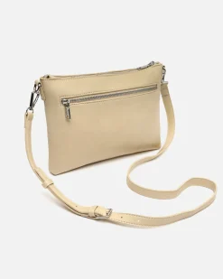 Bolso bandolera pequeño efecto rafia