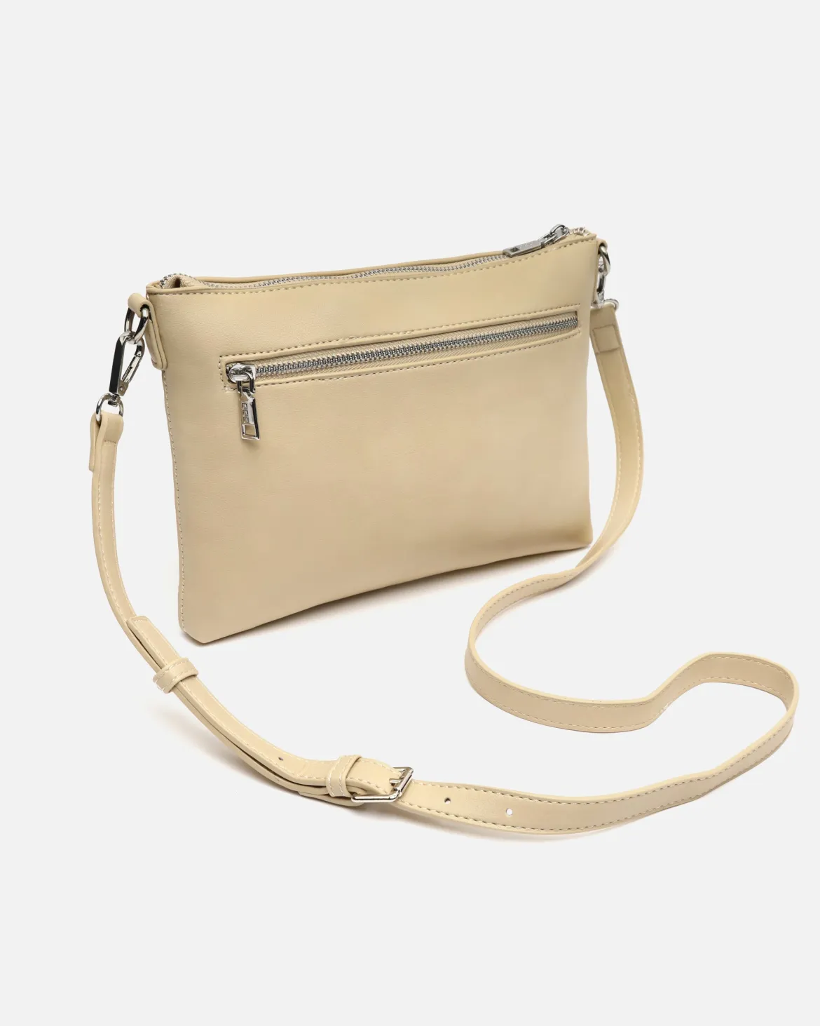Bolso bandolera pequeño efecto rafia