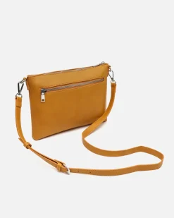 Bolso bandolera pequeño efecto rafia