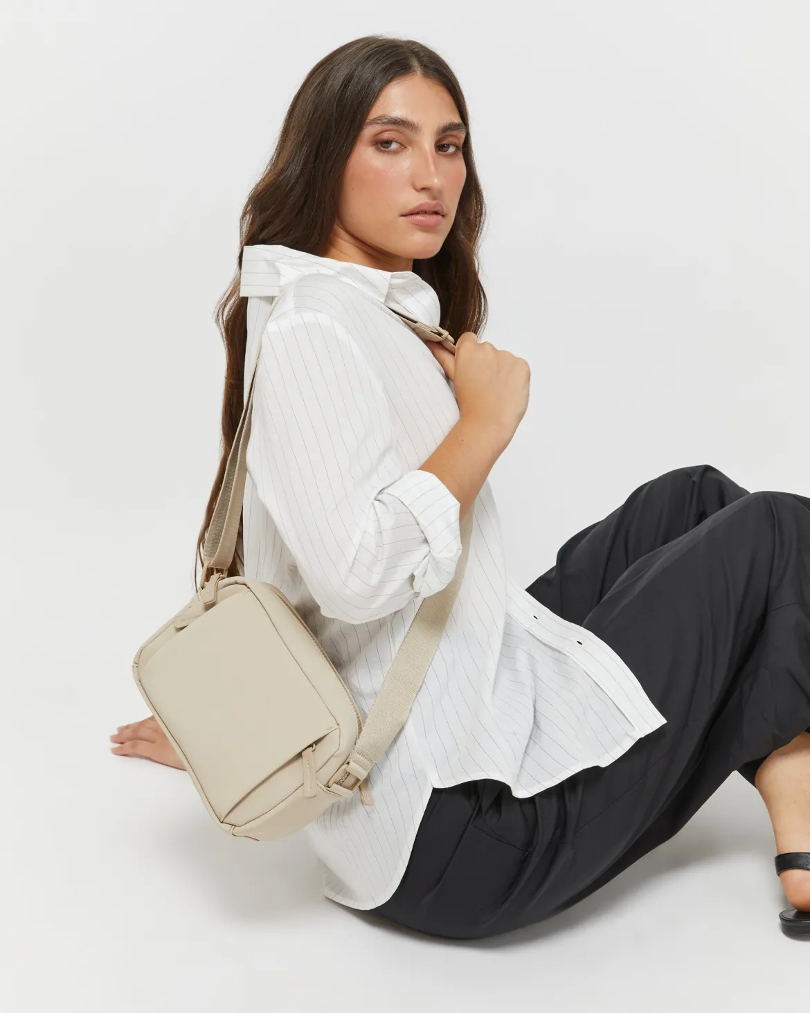 Bolso bandolera pequeño en nylon