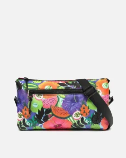 Bolso bandolera pequeño en nylon reciclado
