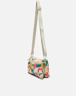 Bolso bandolera pequeño en nylon reciclado