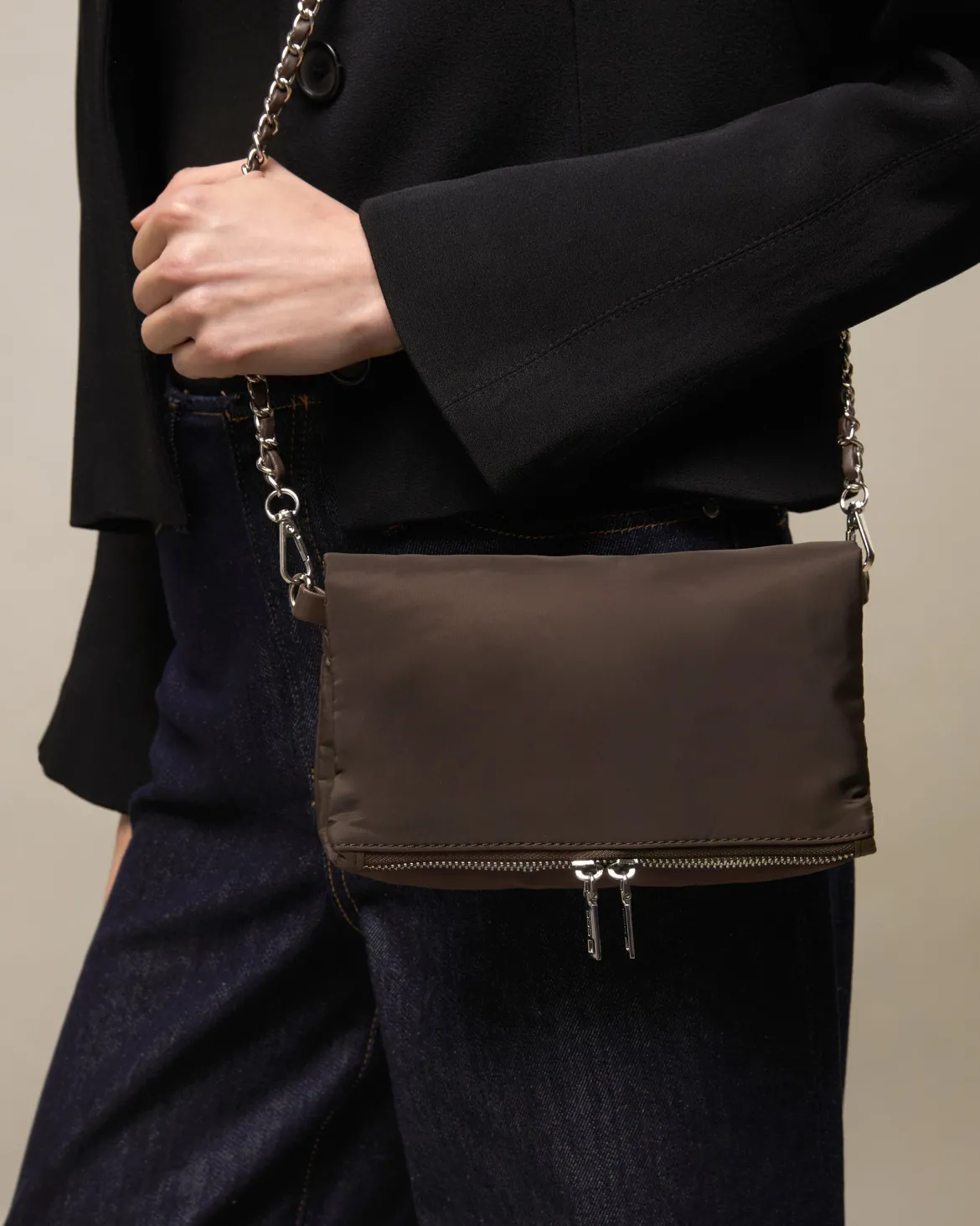 Bolso bandolera pequeño en nylon