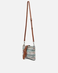 Bolso bandolera pequeño estampado jacquard