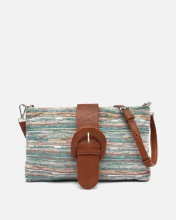 Bolso bandolera pequeño estampado jacquard