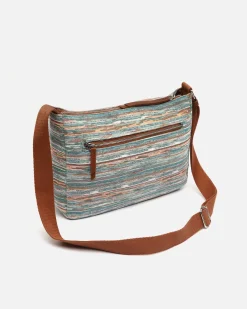 Bolso bandolera pequeño estampado jacquard