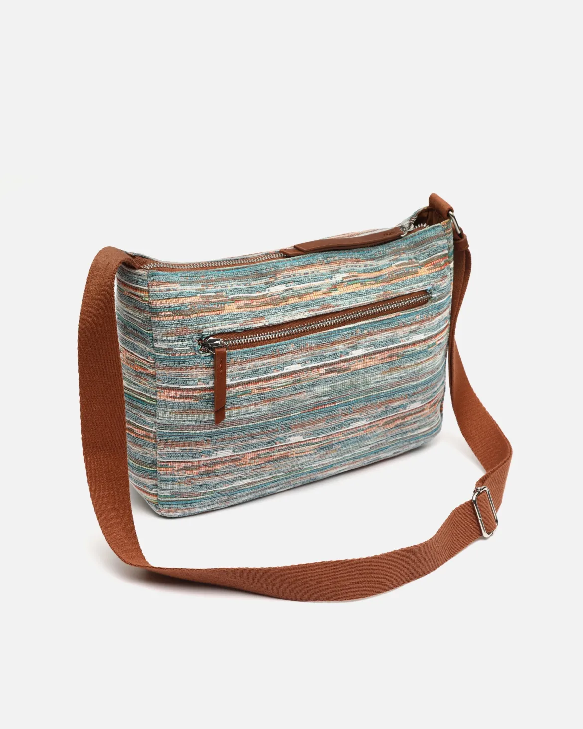 Bolso bandolera pequeño estampado jacquard