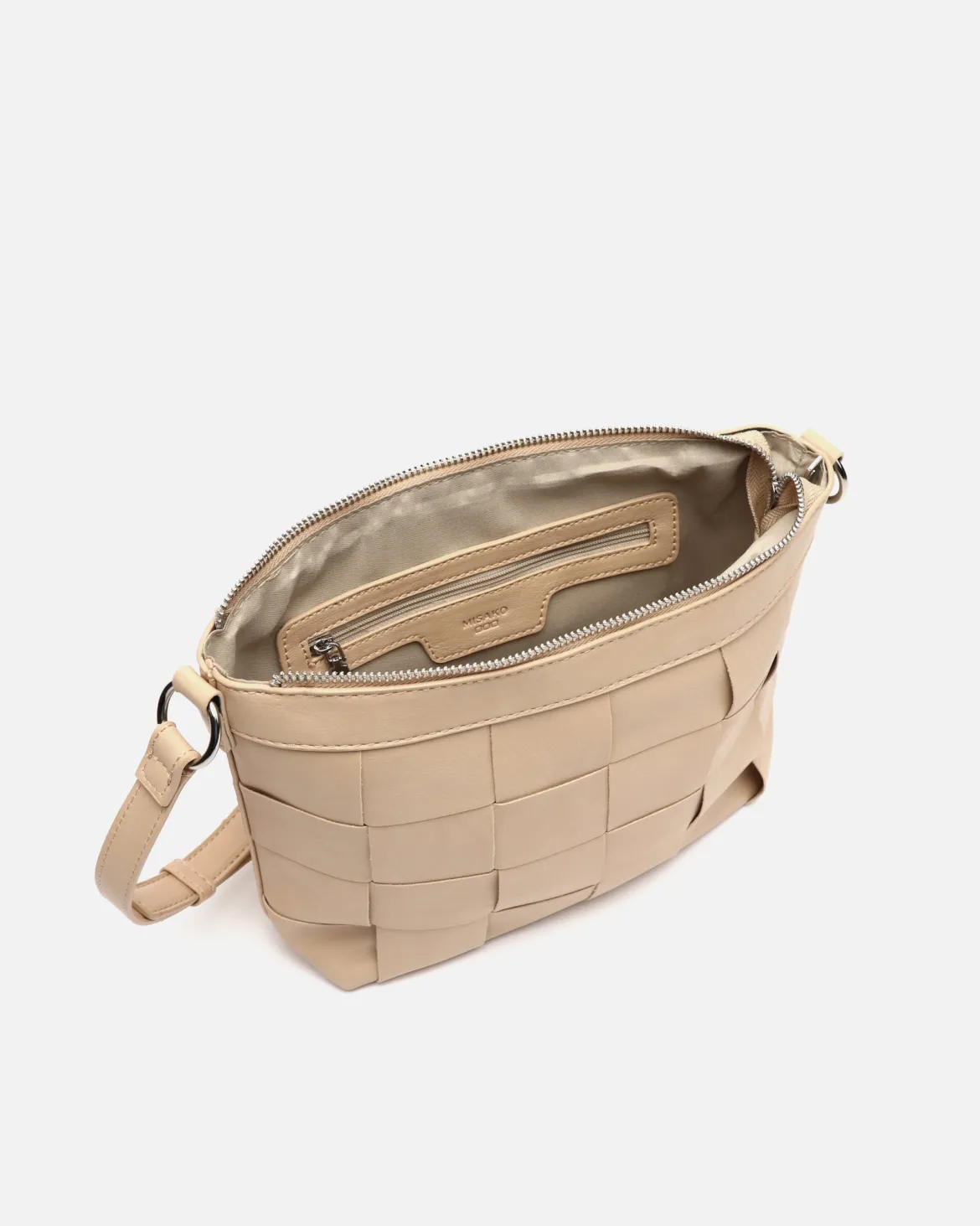 Bolso bandolera pequeño trenzado