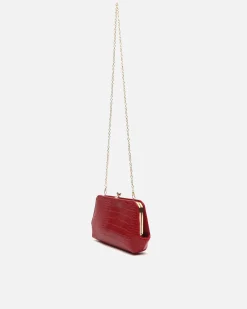 Bolso de fiesta con cadena bandolera extraíble