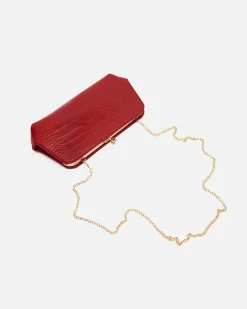 Bolso de fiesta con cadena bandolera extraíble