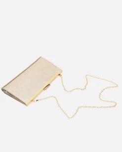 Bolso de fiesta pequeño con asa bandolera de cadena