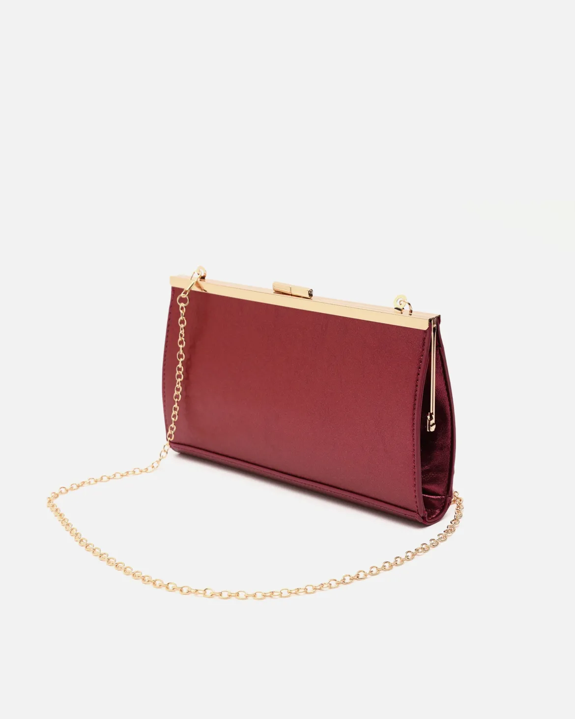 Bolso de fiesta pequeño con asa bandolera de cadena