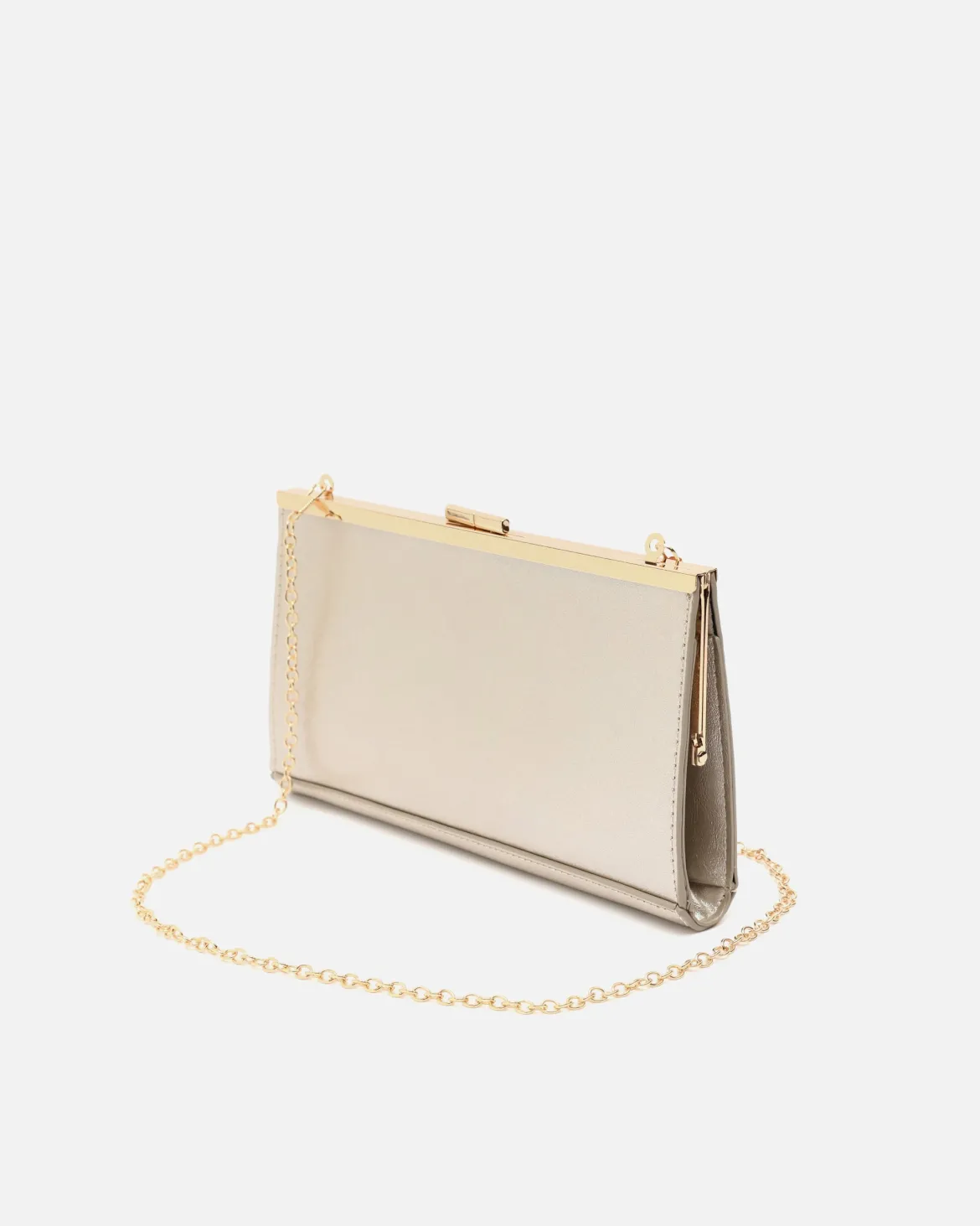 Bolso de fiesta pequeño con asa bandolera de cadena