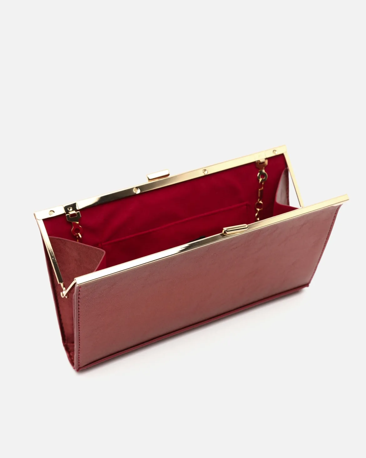 Bolso de fiesta pequeño con asa bandolera de cadena