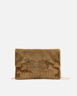 Bolso de fiesta pequeño con abalorios