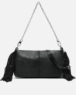 Bolso de fiesta pequeño con flecos