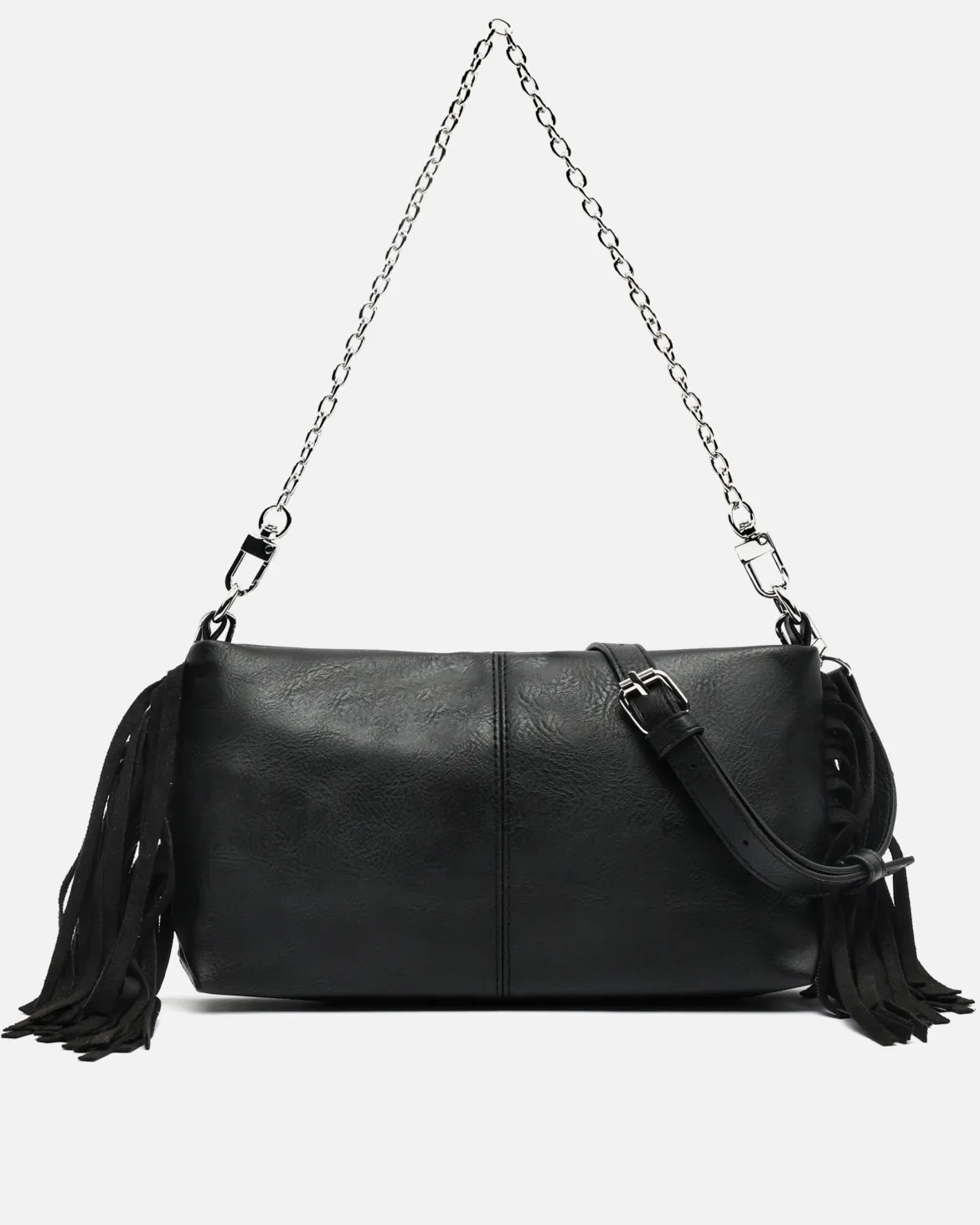 Bolso de fiesta pequeño con flecos