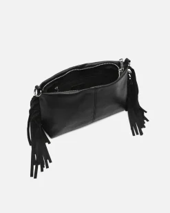 Bolso de fiesta pequeño con flecos