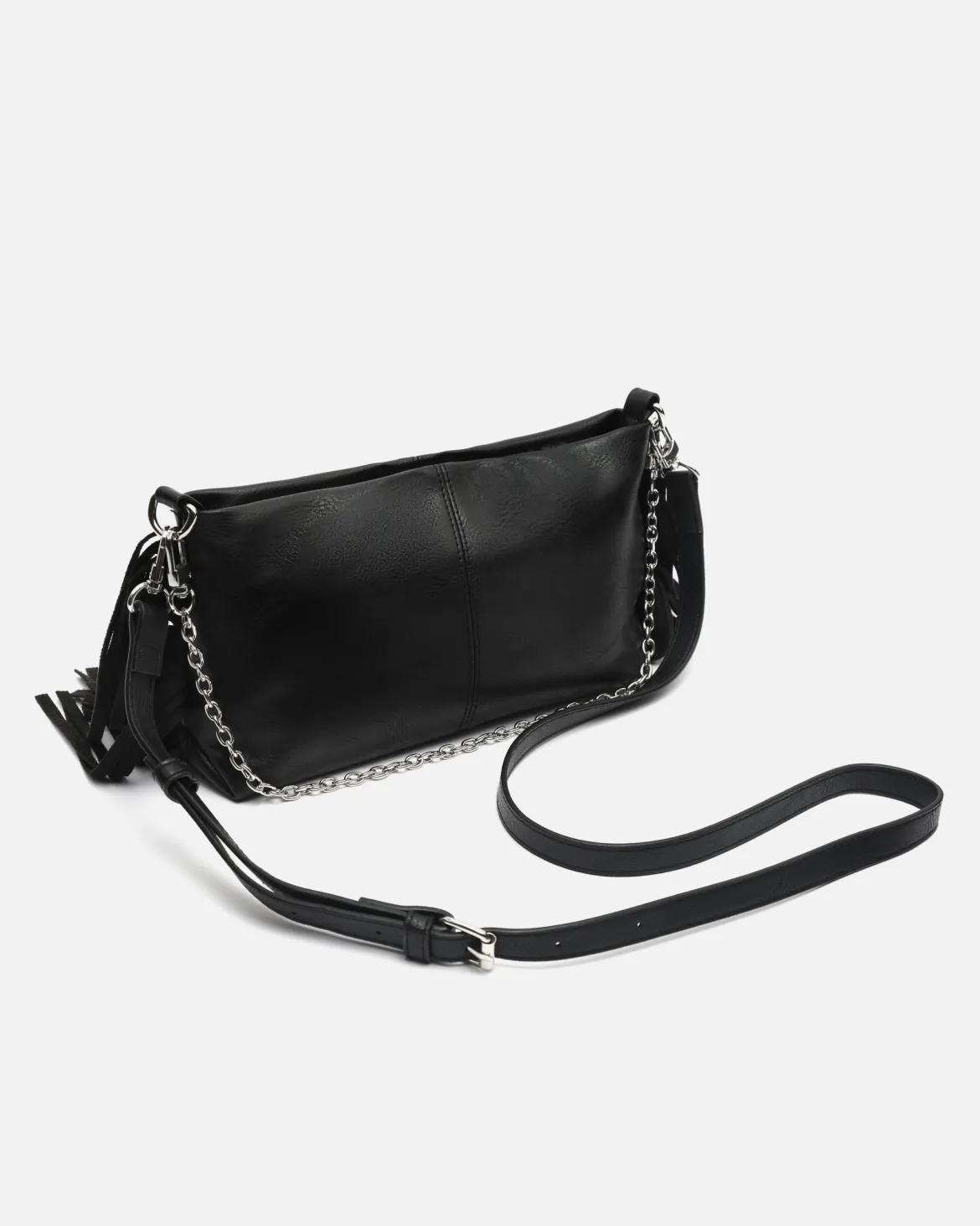 Bolso de fiesta pequeño con flecos