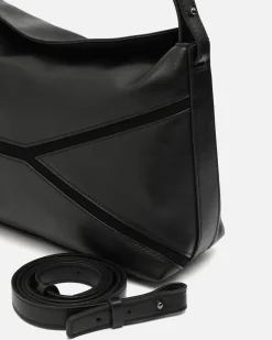 Bolso de hombro con asa bandolera extraíble