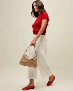 Bolso de hombro con asa bandolera extraíble