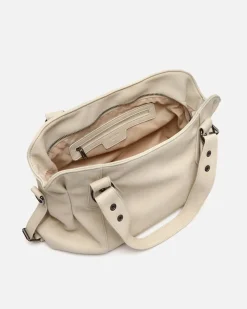 Bolso de hombro con asa bandolera extraíble