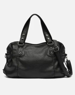 Bolso de hombro con asa bandolera extraíble