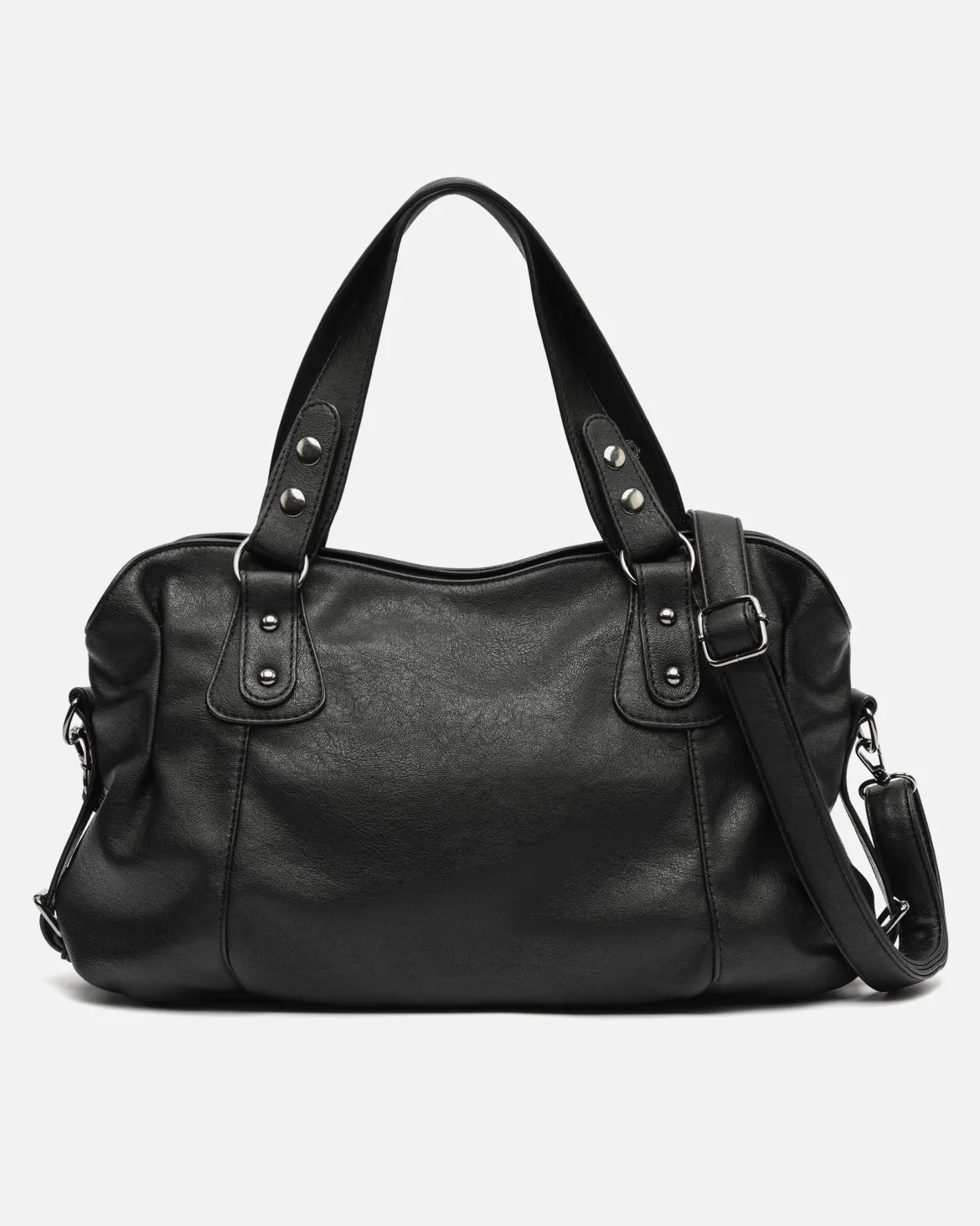 Bolso de hombro con asa bandolera extraíble