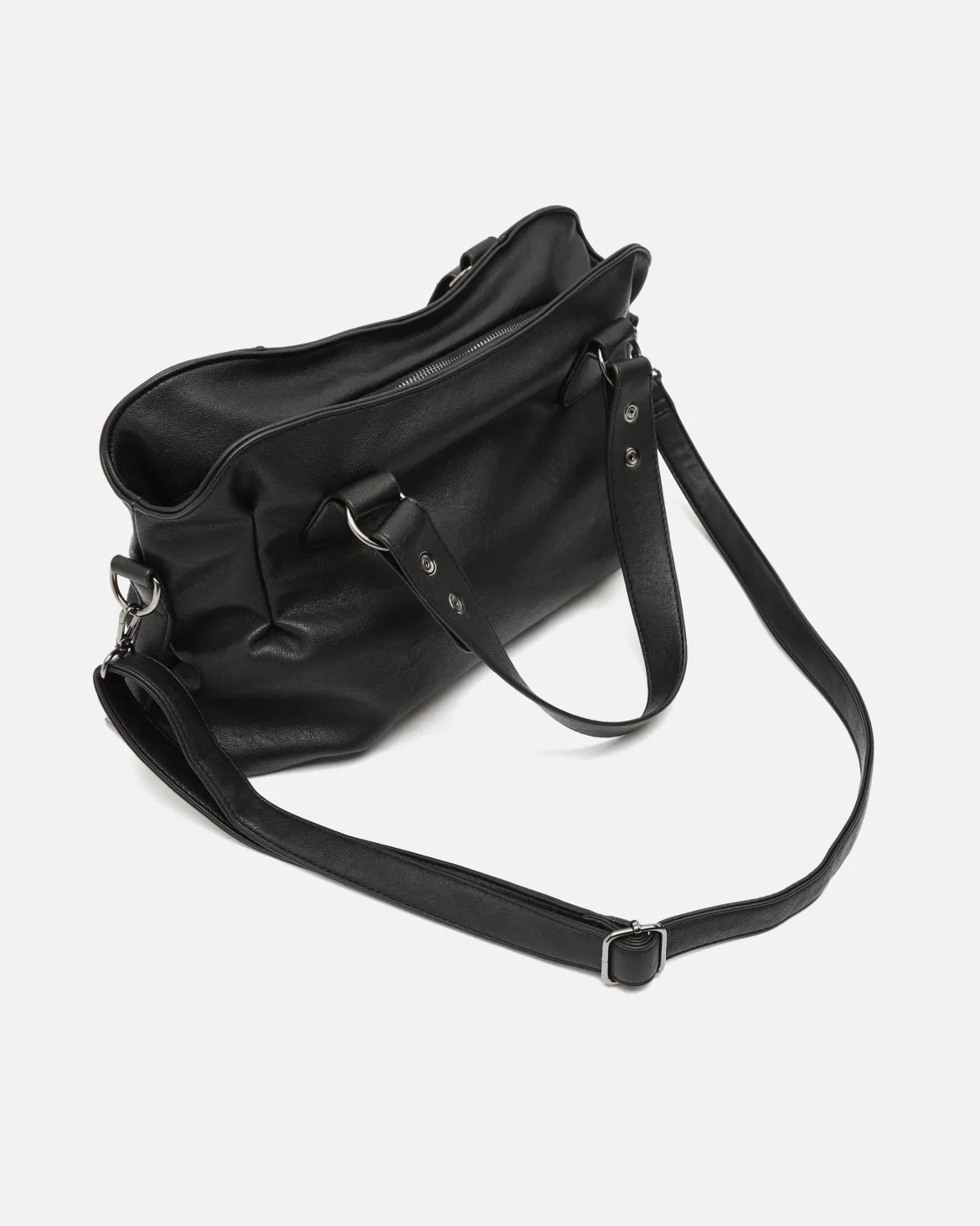 Bolso de hombro con asa bandolera extraíble
