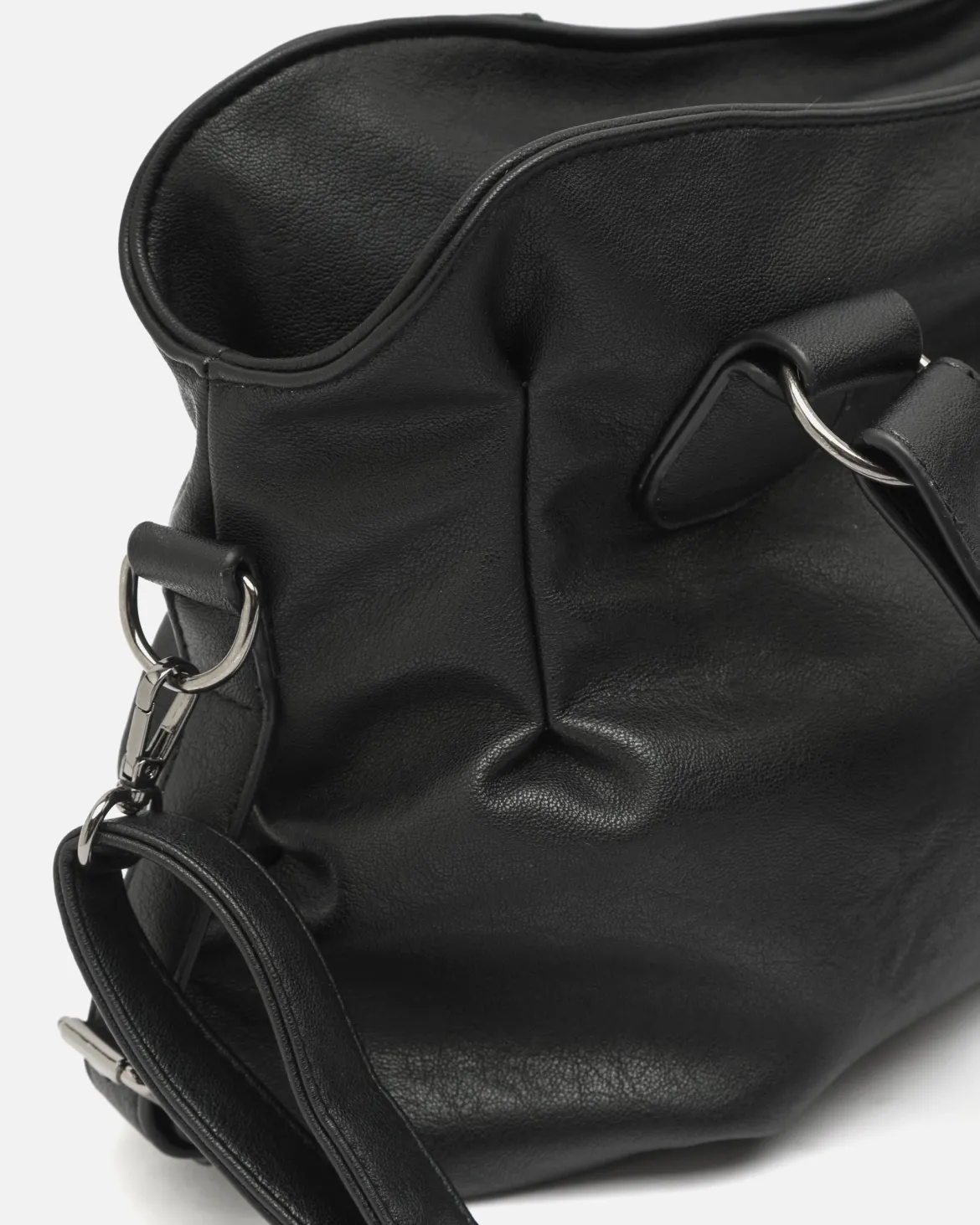Bolso de hombro con asa bandolera extraíble