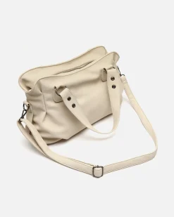 Bolso de hombro con asa bandolera extraíble