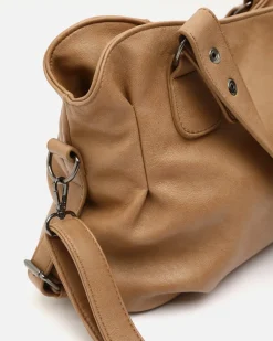 Bolso de hombro con asa bandolera extraíble