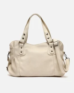 Bolso de hombro con asa bandolera extraíble