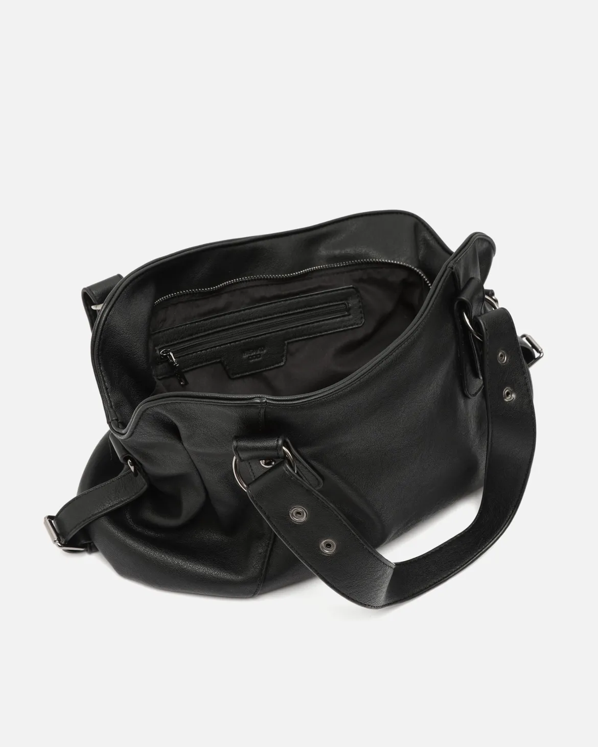 Bolso de hombro con asa bandolera extraíble