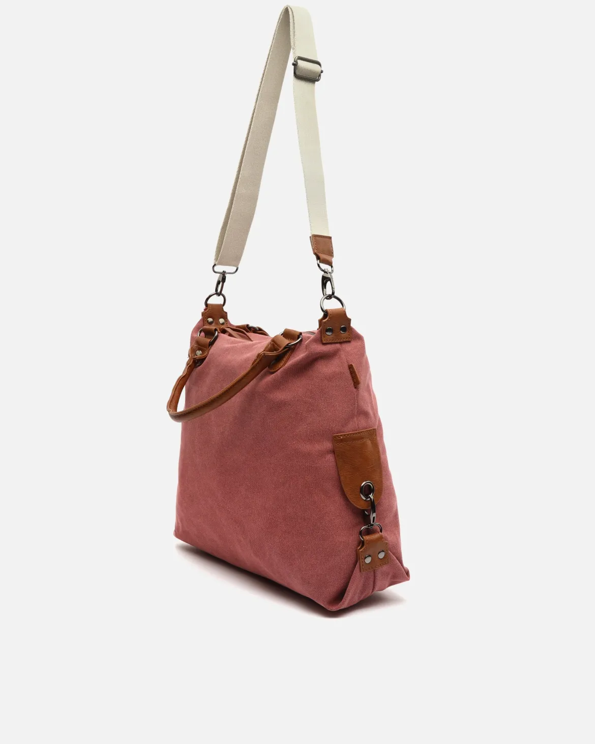 Bolso de hombro con asa bandolera extraíble