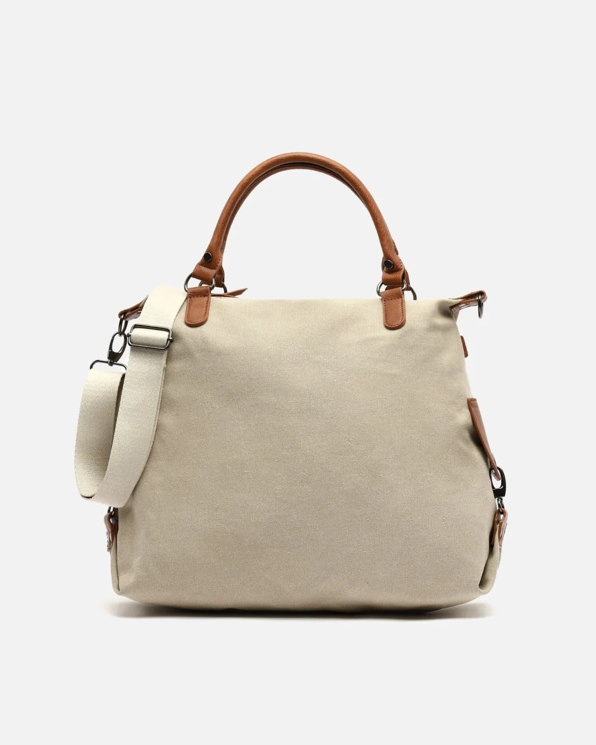 Bolso de hombro con asa bandolera extraíble