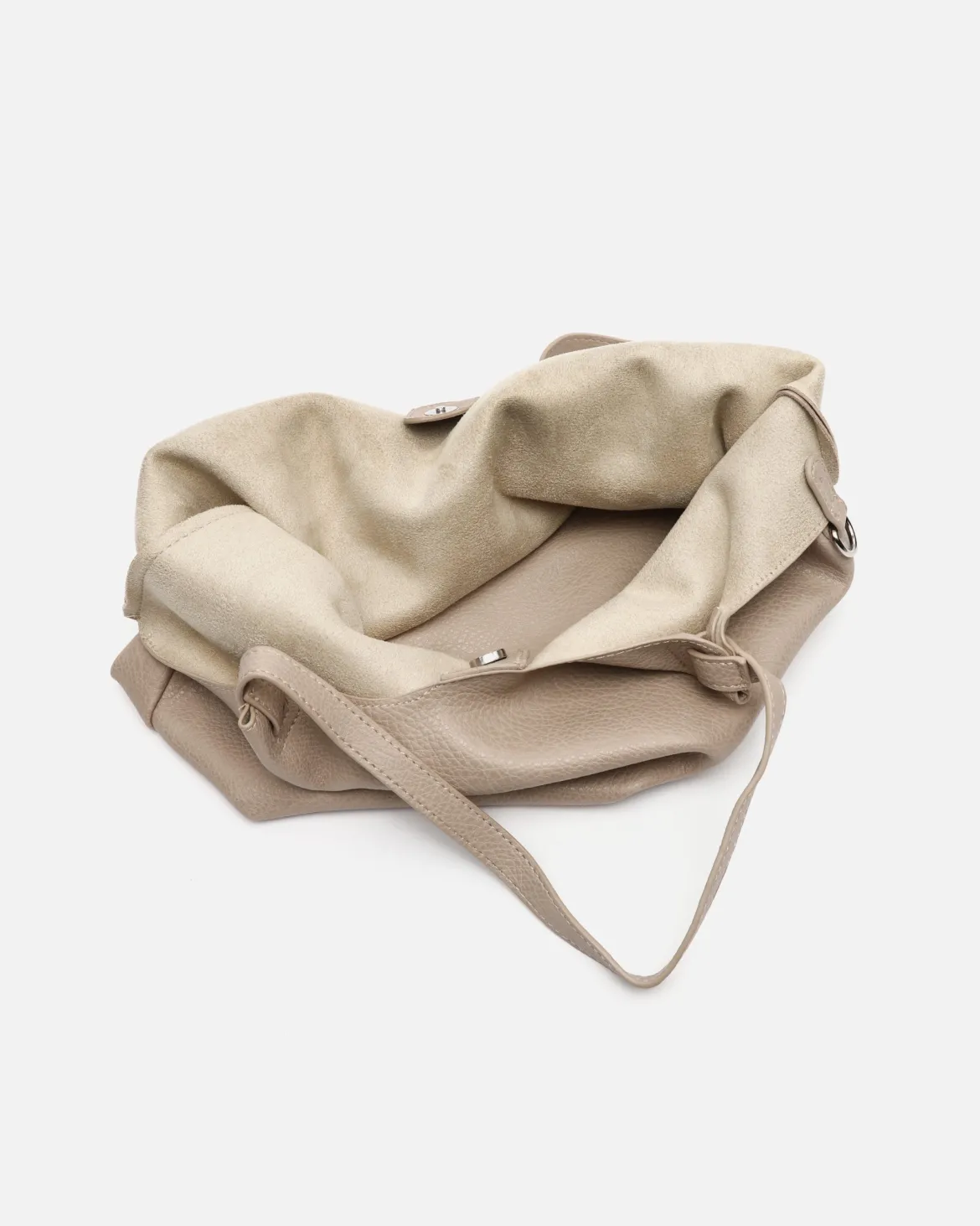 Bolso de hombro con bolsa en el interior
