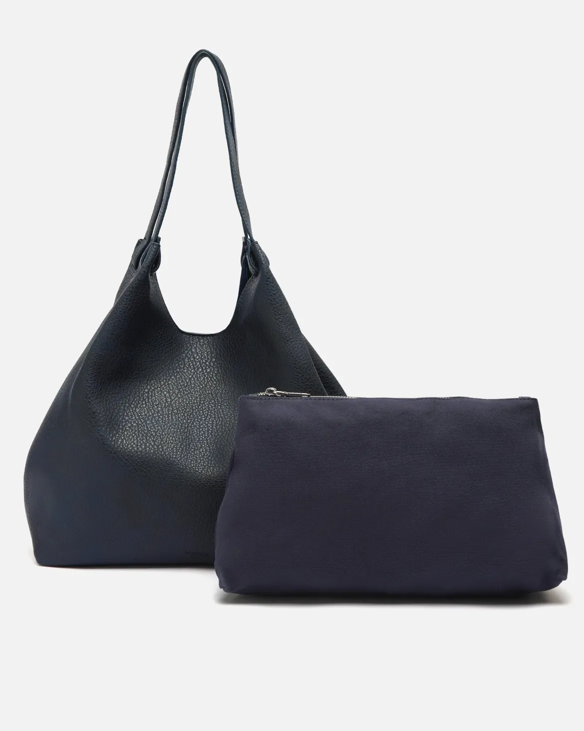 Bolso de hombro con bolsa en el interior