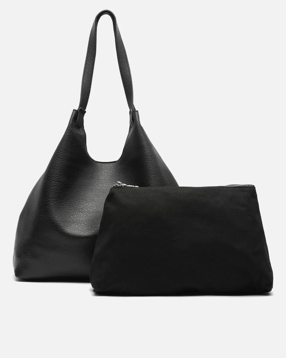 Bolso de hombro con bolsa en el interior