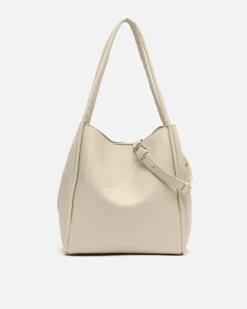Bolso de hombro con neceser y asa bandolera extraíble