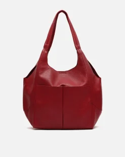 Bolso de hombro con neceser extraíble