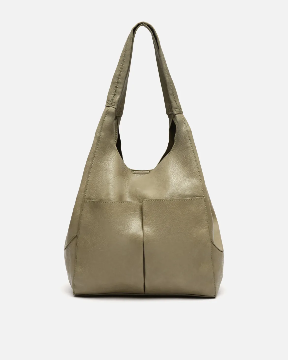 Bolso de hombro con neceser extraíble