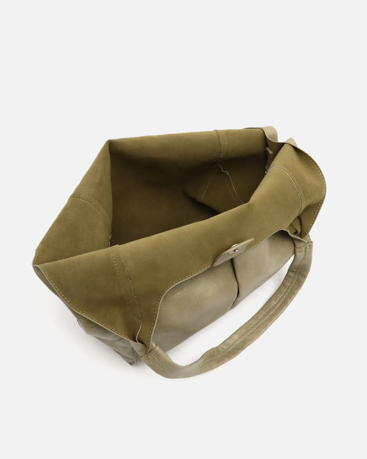 Bolso de hombro con neceser extraíble